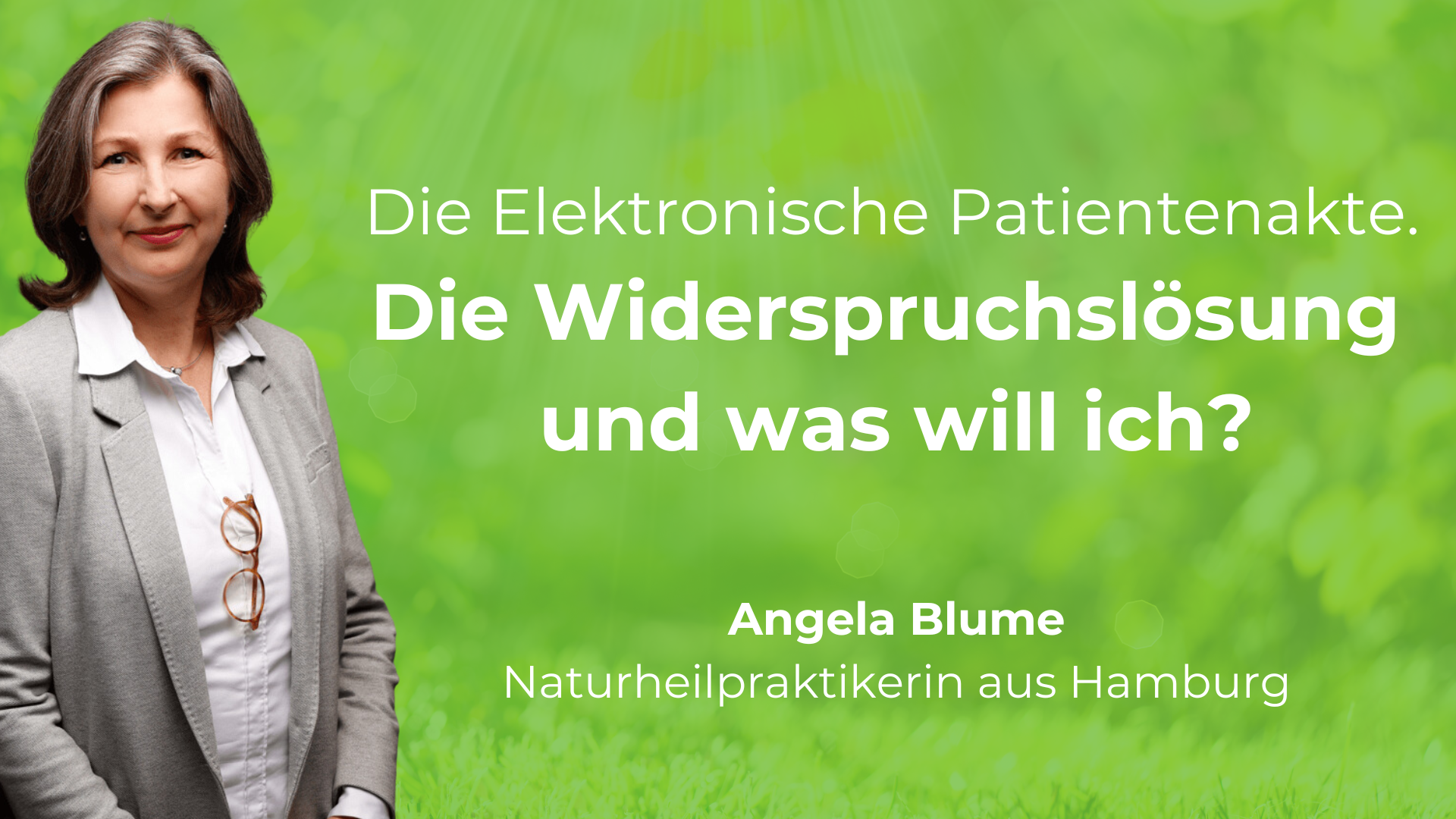 Für und wider der Elektronischen Patientenakte, kurz EPa. (Widerspruchslösung)